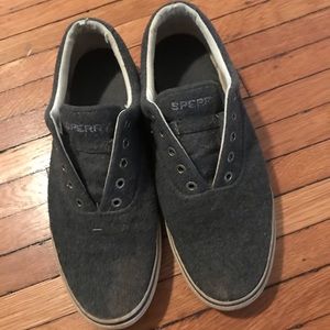 Sperry Top Sider Striper II Storm CVO Wool Sneaker